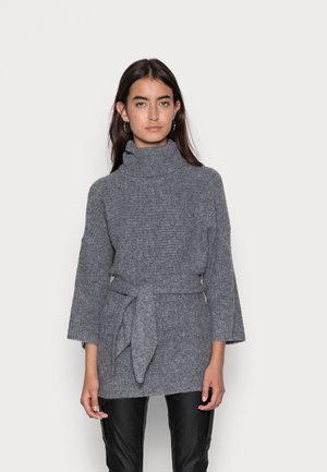 ONLY ONLMARLI LIFE LONG  - Neule - medium grey melange