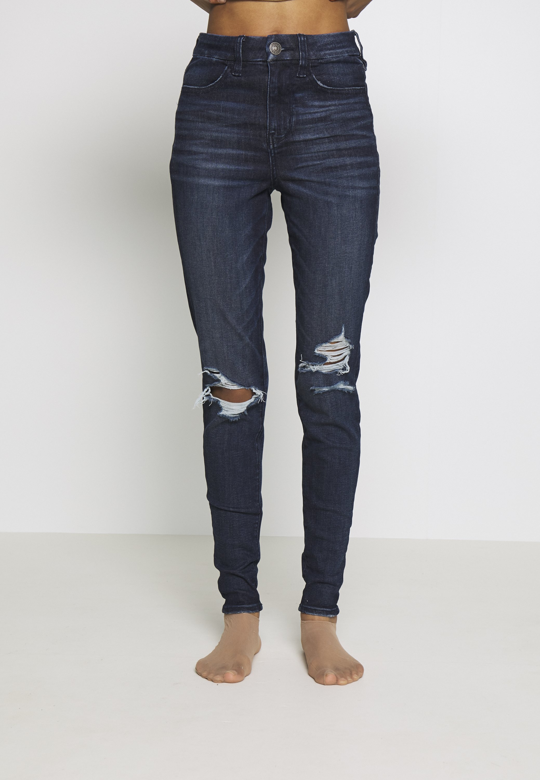 American Eagle CURVY RISE Jeans Skinny Fit intensely American Eagle CURVY RISE - Jeans Skinny Fit - midnight dreamer