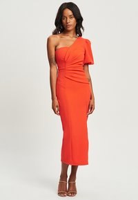 BWLDR NOA MIDI  - Etui-jurk - coral