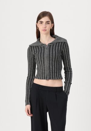 Noisy May NMVIGGA CARDIGAN  - Casaco de malha - black