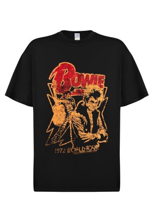DAVID BOWIE 1972 TOUR - T-Shirt print - black