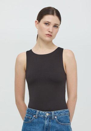 Terranova ELASTICIZZATO - Top - nero