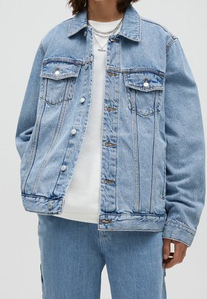 Denim jacket - light-blue denim