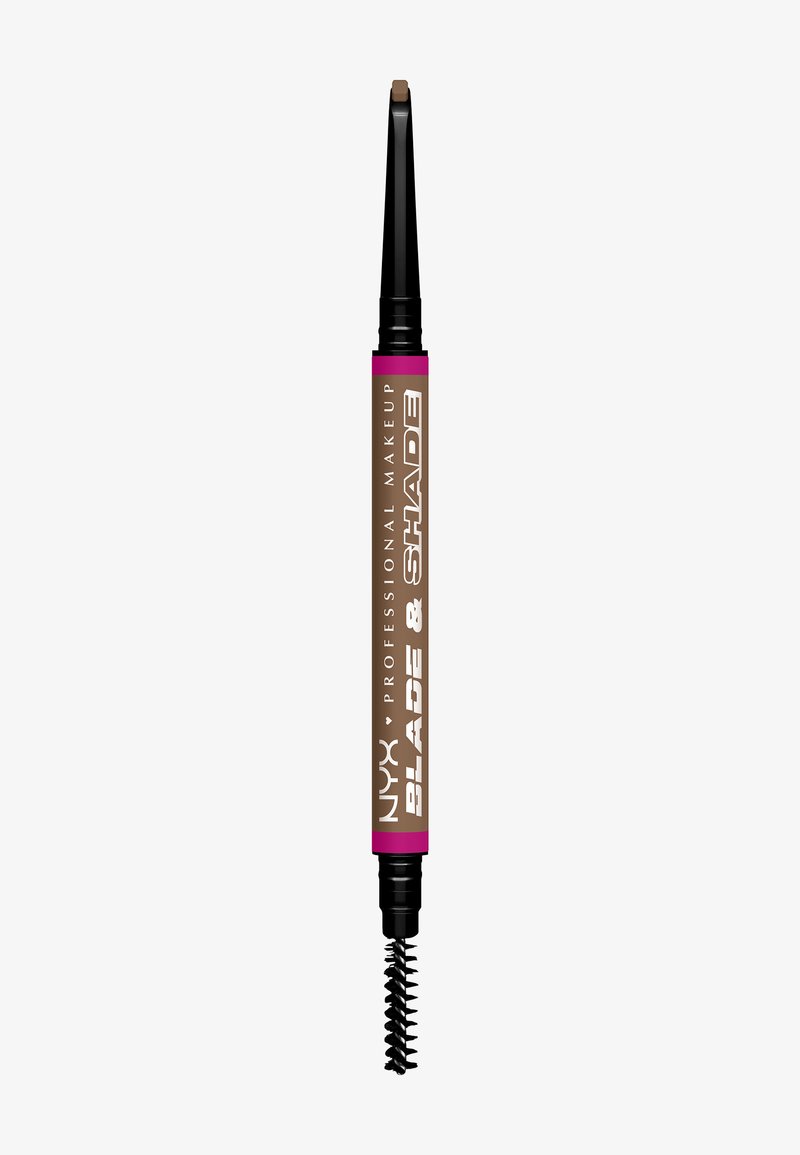 NYX Professional Makeup - BLADE & SHADE EYEBROW PENCIL - Matite sopracciglia - taupe, Ingrandire