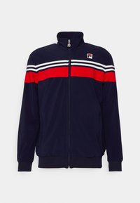 Niet geselecteerd, navy/red