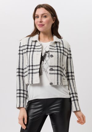 Veste légère - schwarz ecru
