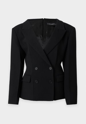 KARL LAGERFELD, STUDIO WIDE SHOULDER - Σακάκι - black