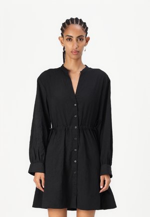 AMELIA DRESS - Skjortekjole - black
