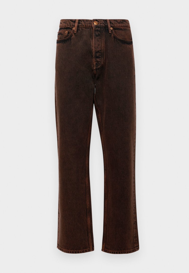 Samsøe Samsøe Straight leg jeans bruin