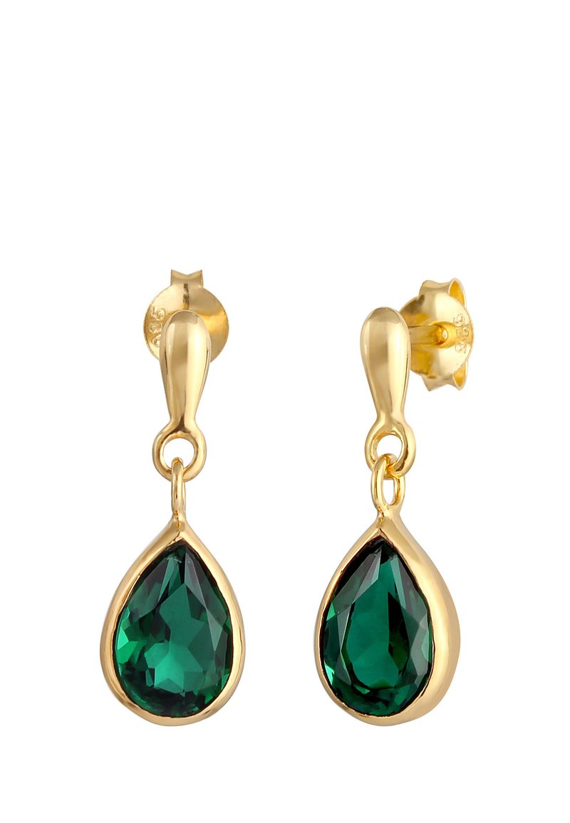 Orecchini A Cerchio Elli Per Donna, Design Intrecciato Organico, Colore Oro, Gioielli Di Moda - 2