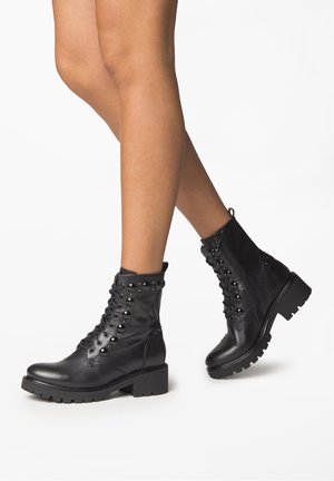 NeroGiardini, Bottines à lacets - black