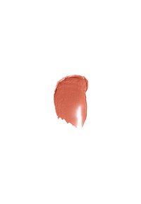Läppprodukt i en krämig textur, som visar en mjuk persikofärgad nude-nyans med en glänsande finish och en jämn, smidig applicering.