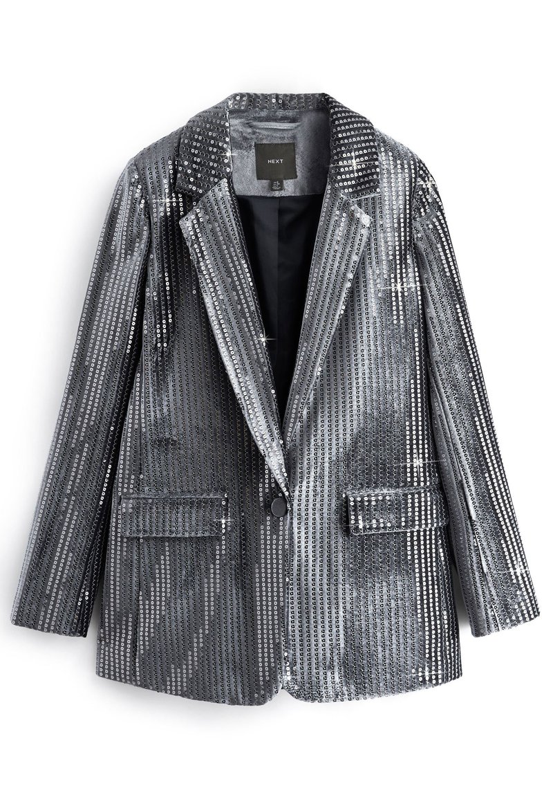 Next Halflange jas grijs