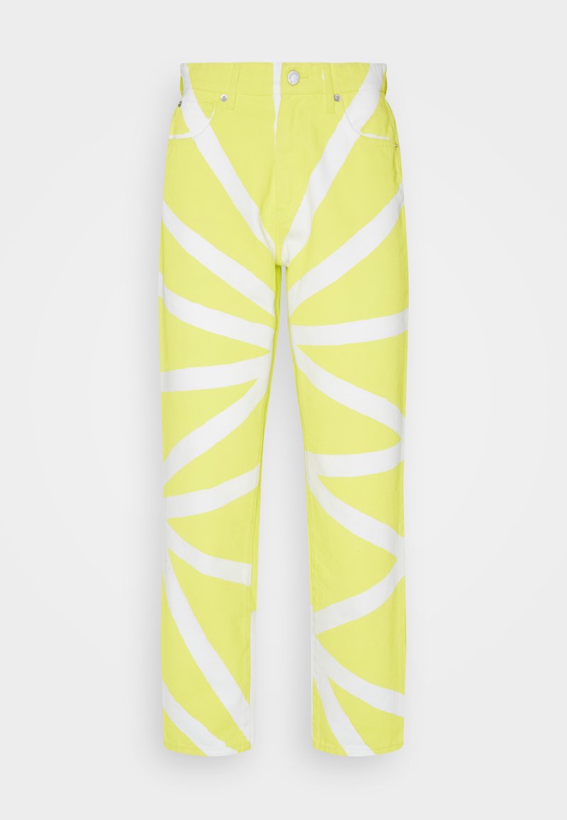 Fiorucci Slim fit jeans geel