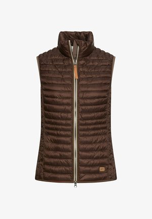 camel active, WINDDICHTE WESTE MIT ZWEI INNENTASCHEN - Weste - brown
