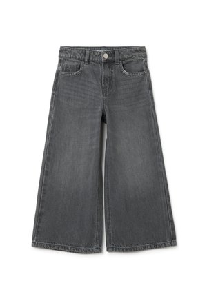 WIDE - Flared Jeans - ash grey