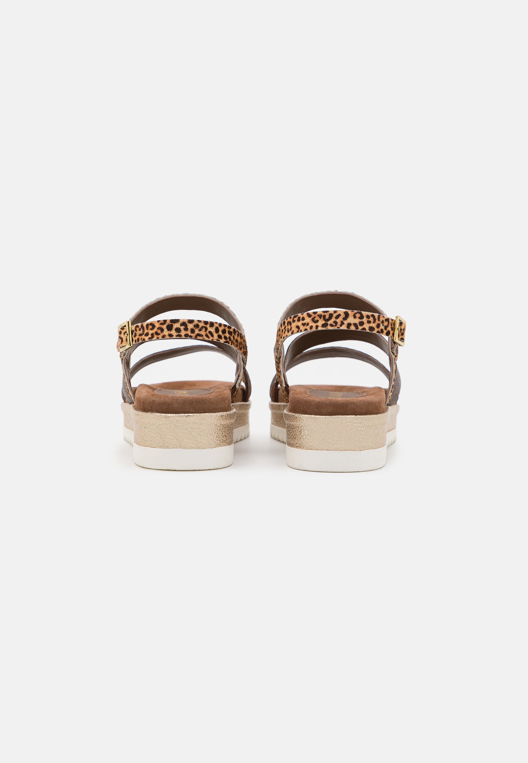 Lazamani Sandalen met plateauzool - copper/Koper - Zalando.nl