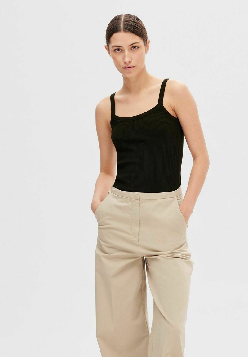 Selected TANK - Μπλούζα - black