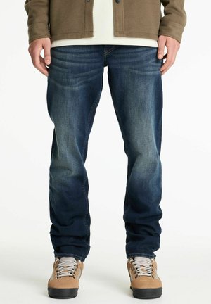 EVAN TERRAIN - Straight leg jeans - dark blue