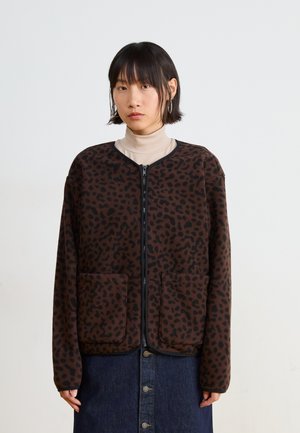 DOTTIE LINER JACKET - Veste polaire - java brown