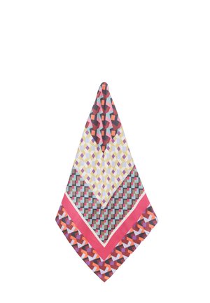 GEOMETRIC - Sciarpa - yellow magenta graphic print