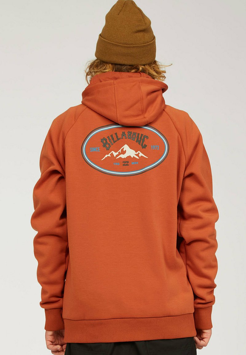 Billabong Zip-up sweatshirt - auburn/orange - Zalando.de