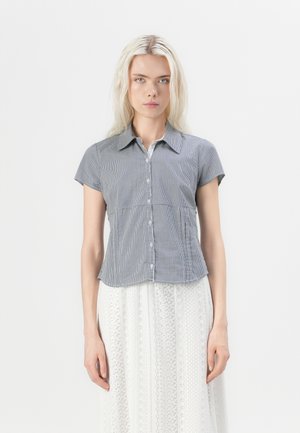 Hollister Co. Bluza s gumbima - dark blue