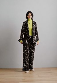 b.young BYRizetta - Broek - black mix