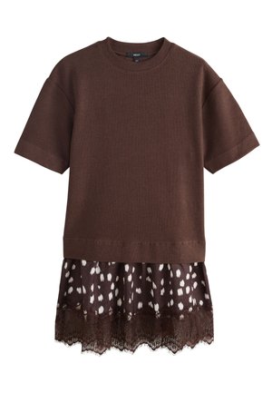 Next, Strikkjoler - chocolate brown
