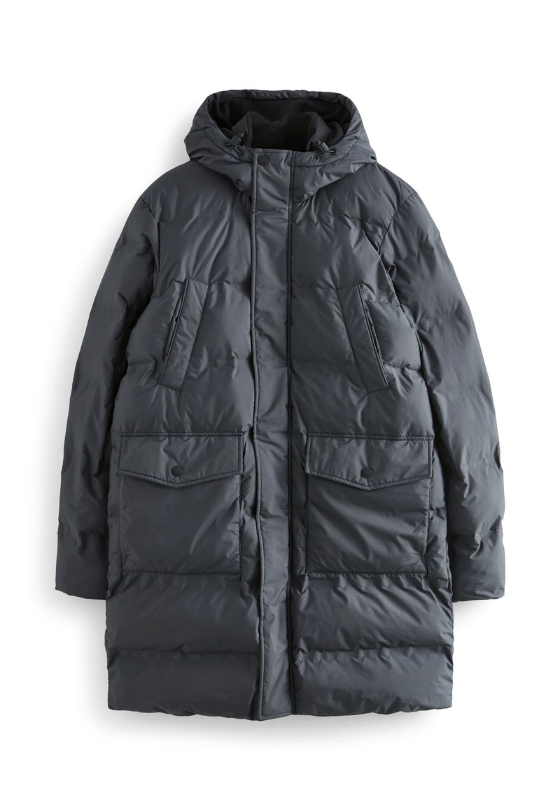 Next LONG SHOWER RESISTANT PUFFER - Parkaer - slate grey