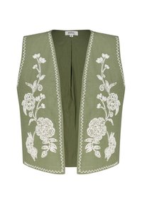 MS Mode MET DETAILS - Bodywarmer - khaki