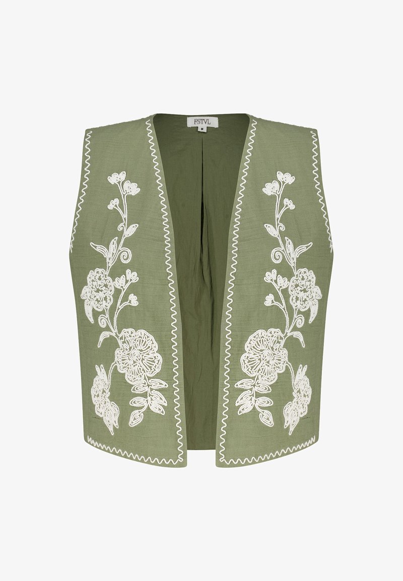MS Mode MET DETAILS - Veste sans manches - khaki