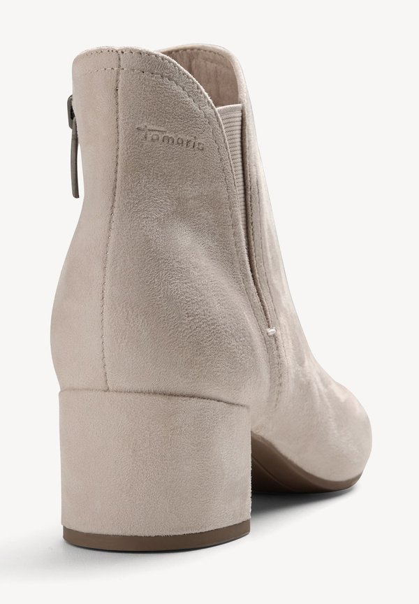 Ankle boots - ivory suede2