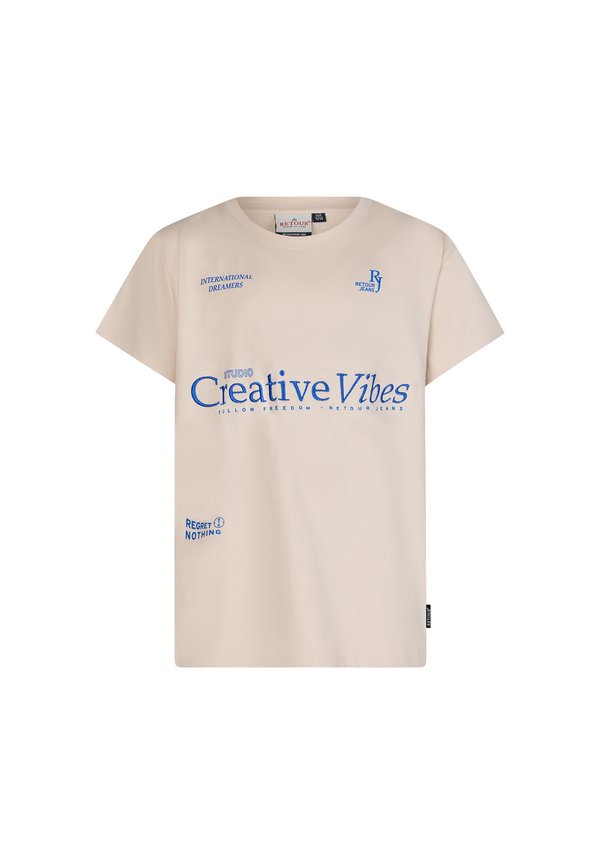 RANDY - T-Shirt print - bone