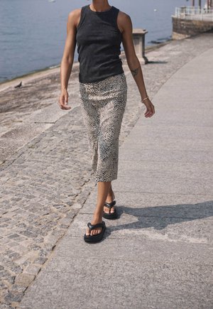 Kaffe, Jupe en jean - beige
