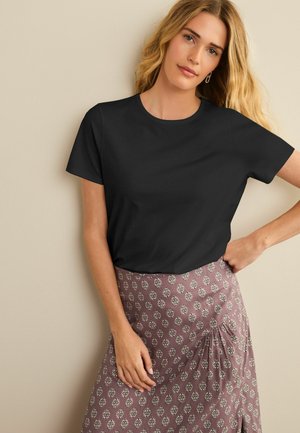 Next THE EVERYDAY CREW NECK SHORT SLEEVE - T-Shirt basic - black