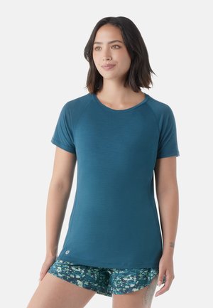 Smartwool ACTIVE ULTRALITE SHORT SLEEVE - Sport T-Shirt - twilight blue