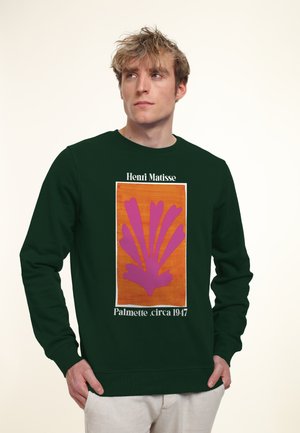 Henry Tiger, APOH LONDON MATISSE PALMETTE, 1947 - Sweatshirt - bottle green