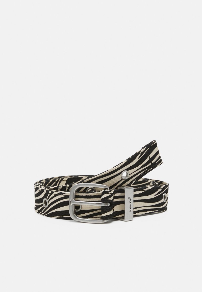 Levi's® WOMEN'S FABRIC GROMMET BELT Belt regular black/ecru/black