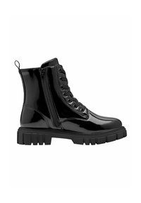 s.Oliver Šņorējami puszābaki - black patent