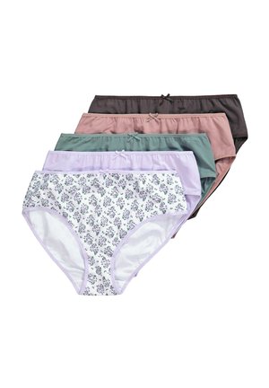 5 PACK OF MIDI  - FLORAL - Slip - delicate lavender