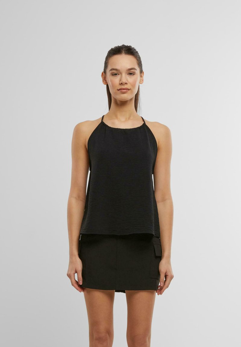 Urban Classics STRUCTURED - Topper - black