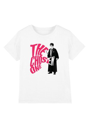 Cotton Soul, HARRY POTTER THE CHOSEN ONE UNISEX - T-Shirt print - white