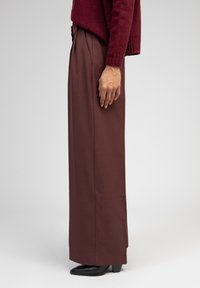 AN'GE PEPINA - Pantalon classique - chocolat