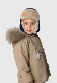 MINI A TURE CRISTER WINTER HOOD UNISEX - Pletena kapa - outer space