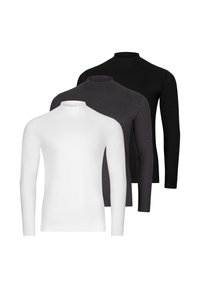 Non sélectionné, weiß/schwarz/dunkelgrau