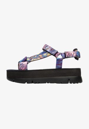 ORUGA UP - Sandály na platformě - multicolor