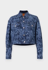 FLORAL LASER ICON  - Veste en jean - medium indigo