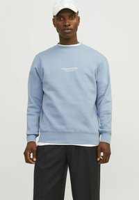 Jack & Jones JORVESTERBRO CREW NECK - Ikdienas džemperis - mountain spring