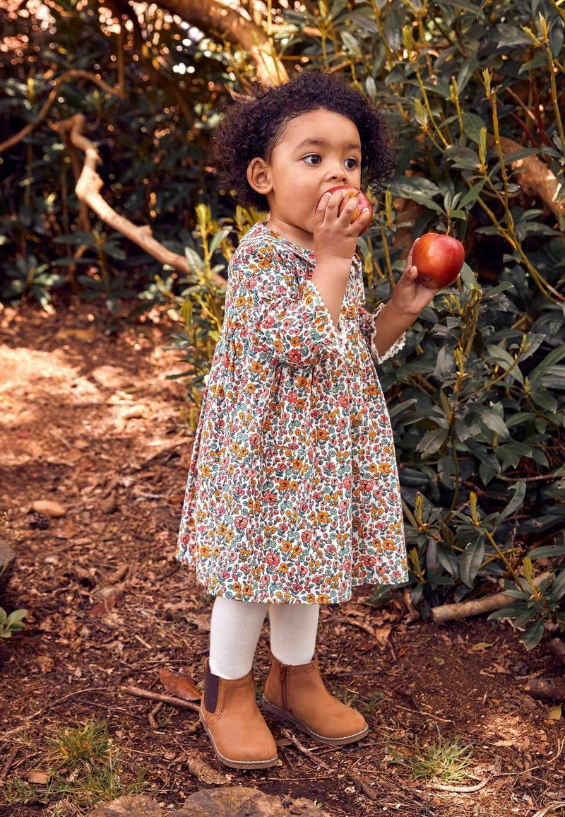 JoJo Maman Bébé Kreklkleita - yellow autumn floral